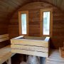 Thermo sauna inside