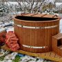 hot tub with thermo wood and OH