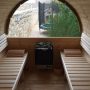 Sauna with electric heater Harvia Trendi