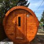 Barrel sauna 2,4m HUngary3 HT