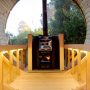 Barrel sauna with glass wall (6)