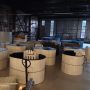 Oval hot tub production