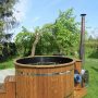 160 hot tub with thermowood deco