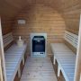 Thermowood sauna inside