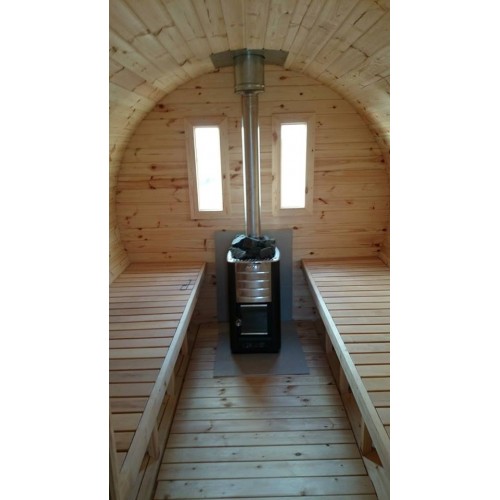 Ø 2.27 m Sauna Barrel from Pinewood 8
