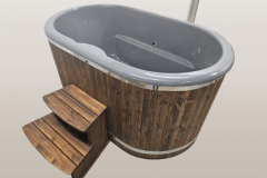 Oval hot tub mini