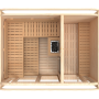 Square sauna comfort pinewood visualisation (4)